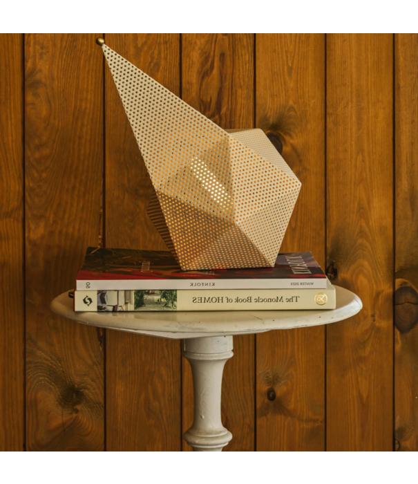 Gubi  Gubi Bagdad portable lamp, steel - cream white