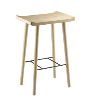 Ekta Living Scala Barkruk eiken H64