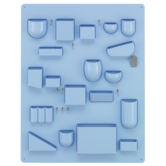 Uten.Silo RE I organizer horizon blue