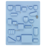 Vitra Uten.Silo RE I organizer horizon blue