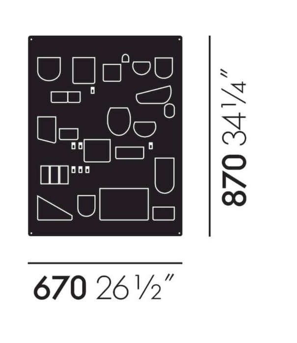 Vitra  Vitra Uten.Silo RE I organizer wit