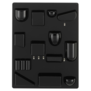 Vitra Uten.Silo RE II organizer black 52 x 68