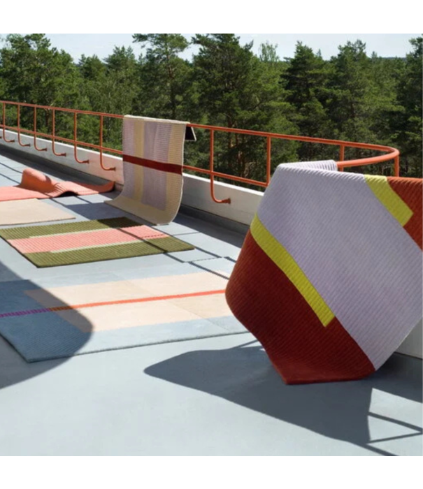 Finarte Finarte Umbra Wool Rug Lila - rust