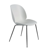 Beetle Dining Chair lunar gray, black conic base