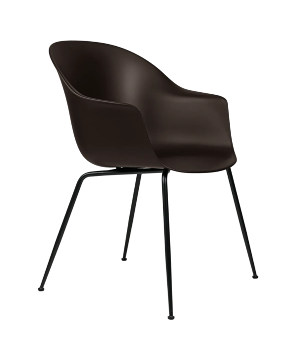 Gubi  Bat Dining Chair recycled plastic, conic base