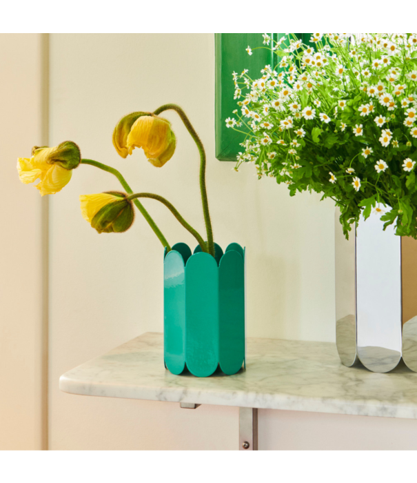 Hay  Hay Arcs Vase Small Green