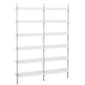 Pier System 102, 2 Columns Wall Cabinet
