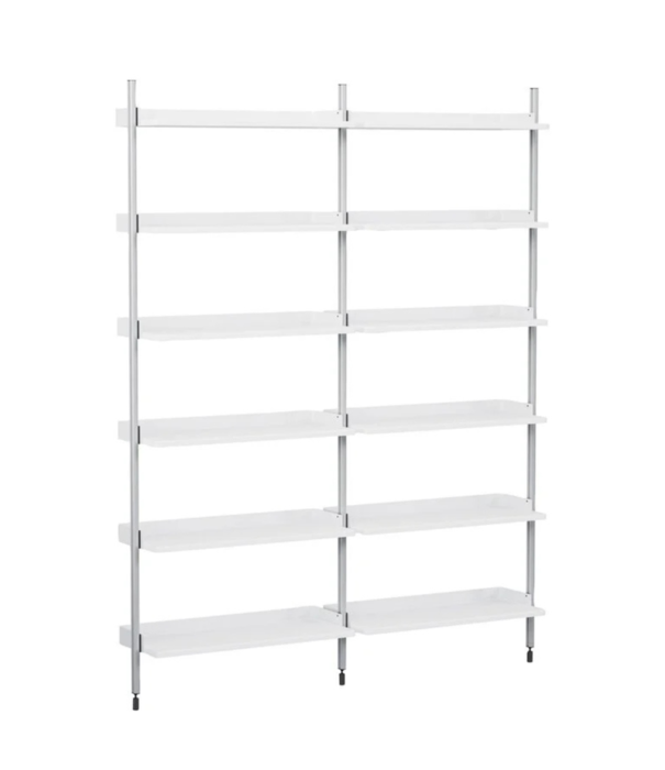 Hay  Pier System 102, 2 Columns Wall Cabinet
