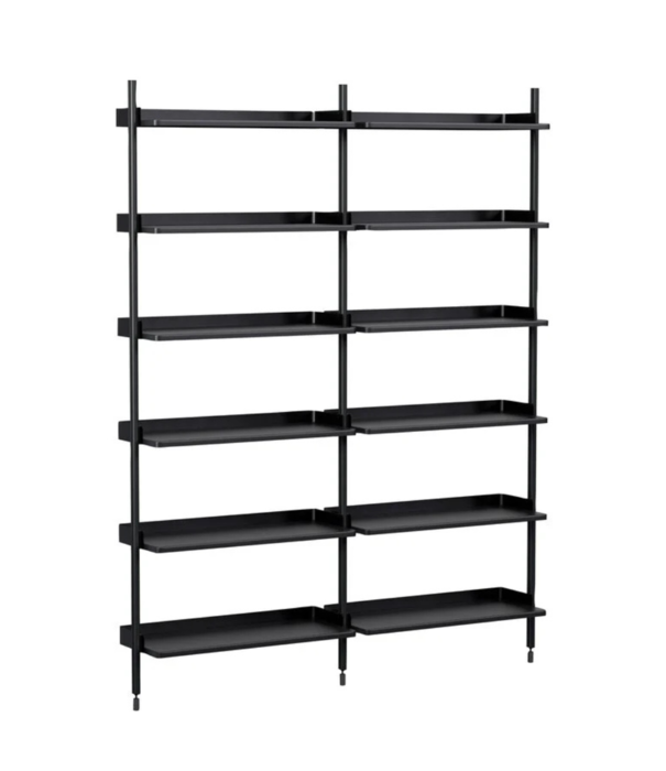 Hay  Pier System 102, 2 Columns Wall Cabinet