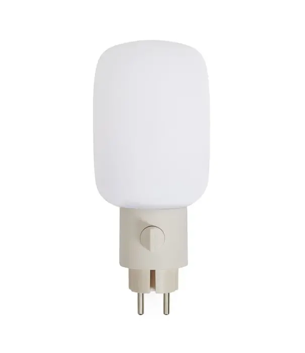 Pedestal Pedestal Plug-in lamp with dimmer, polycarbonate