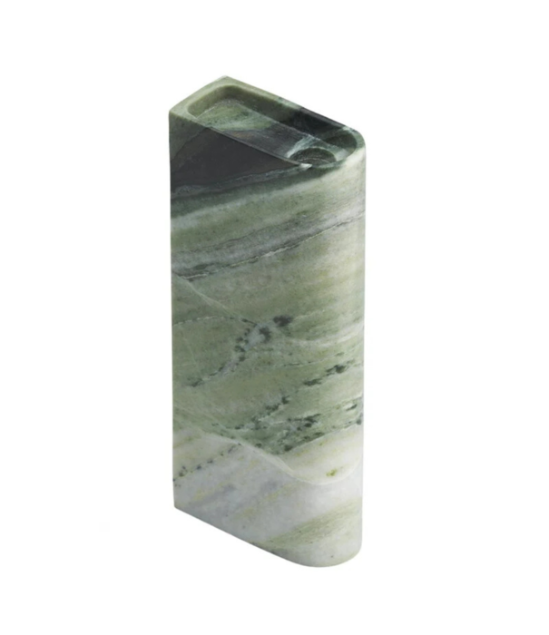 Northern  Northern Monolith Candle Holder mixed green marble