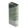 Northern Monolith Candle Holder mixed green marble