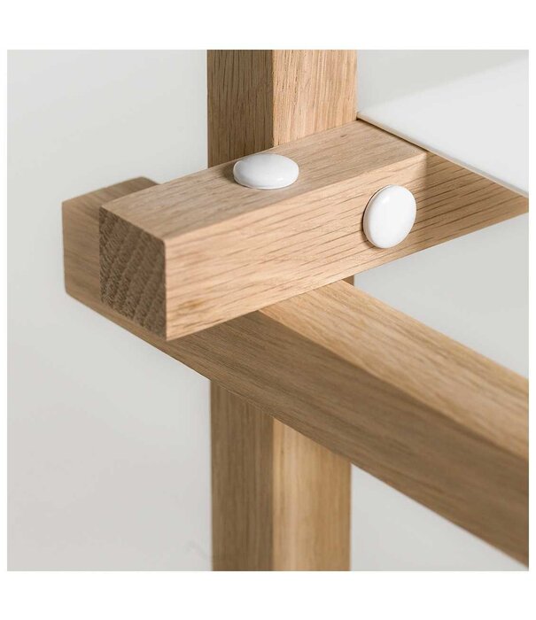 Hay  Hay Woody Kast gezeept eiken 2.0 column low almond white