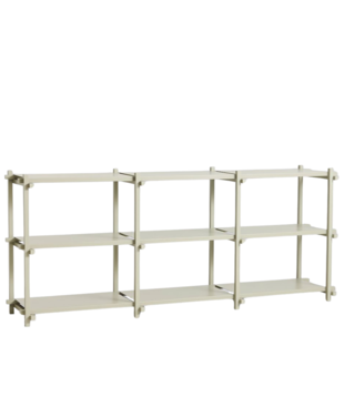 Hay Woody Kast Low smokey grey beuken