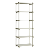 Woody Column Shelving High smokey grey beech
