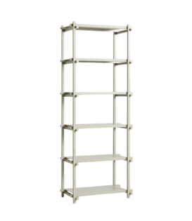 Hay Woody Column Shelving High smokey grey beech