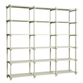 Woody Shelving High smokey grey beech