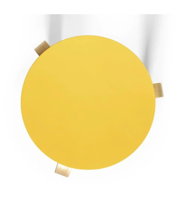 Artek  Artek Aalto Stool 60 Kruk berken, anniversary edition sun yellow