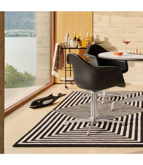 Vitra  Vitra  Eames Plastic DAL Dining Chair, polished base