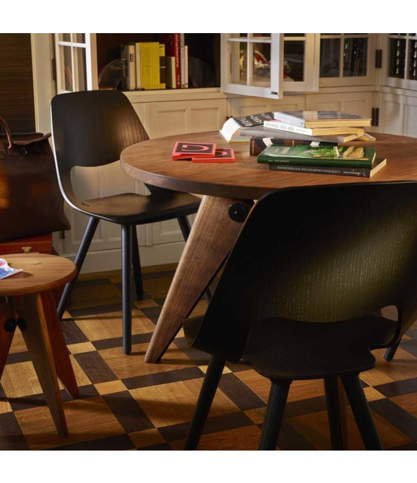 Vitra  Vitra Gueridon Dining Table solid oiled American walnut