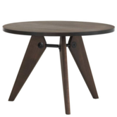 Vitra Gueridon Eettafel massief donker eiken