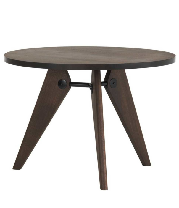 Vitra  Gueridon Dining Table solid dark oak