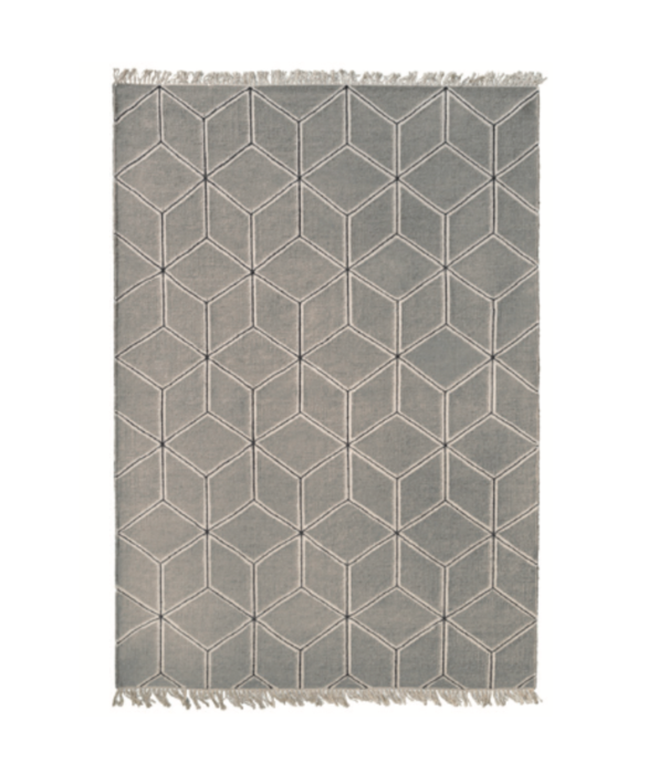 Asplund  Asplund Star Dhurrie Rug natural grey