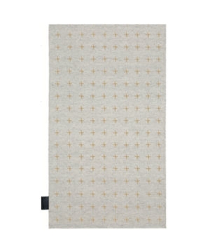 Asplund Stitch Rug grey, camel stitches
