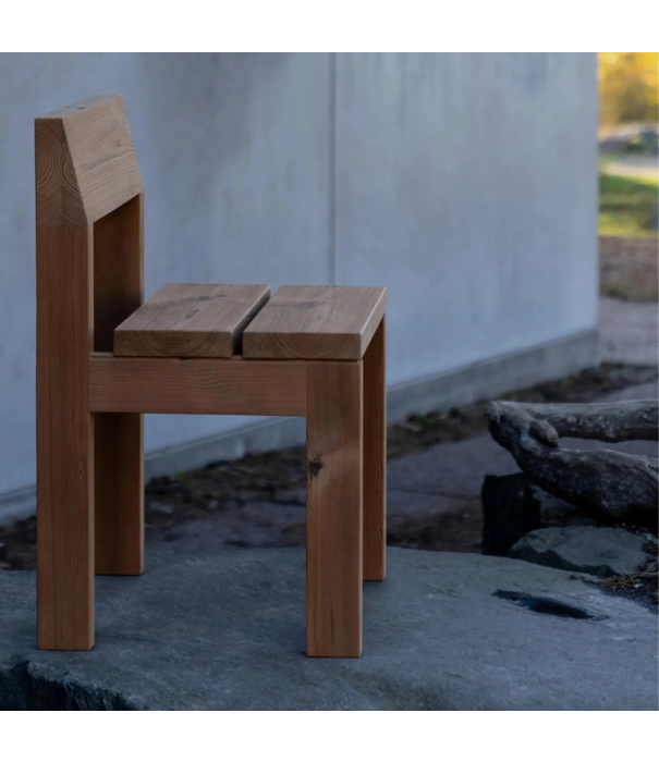 Vaarnii Vaarnii 013 Osa Outdoor Dining Chair pine