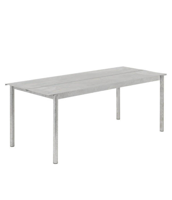 Muuto  Linear Steel Tafel warm galvanized 200cm