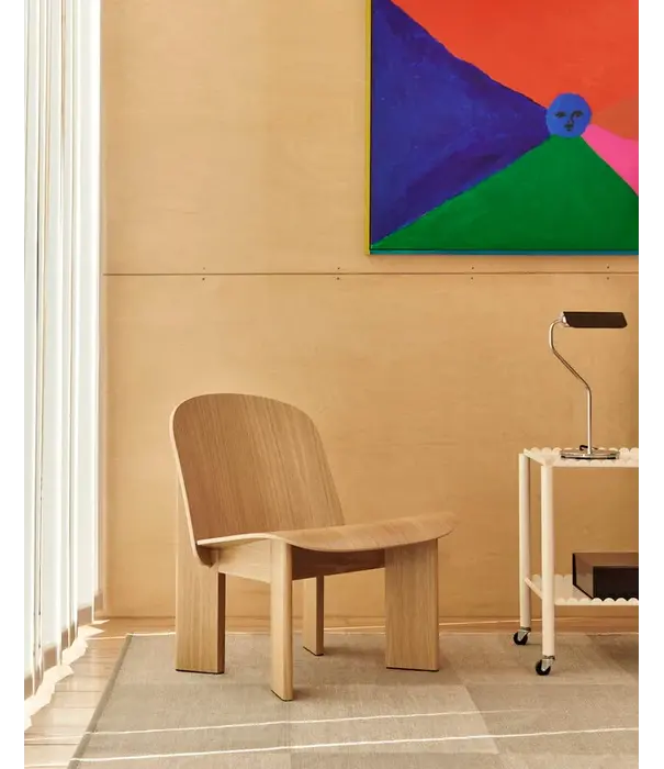 Hay  Hay Chisel Lounge Chair oak