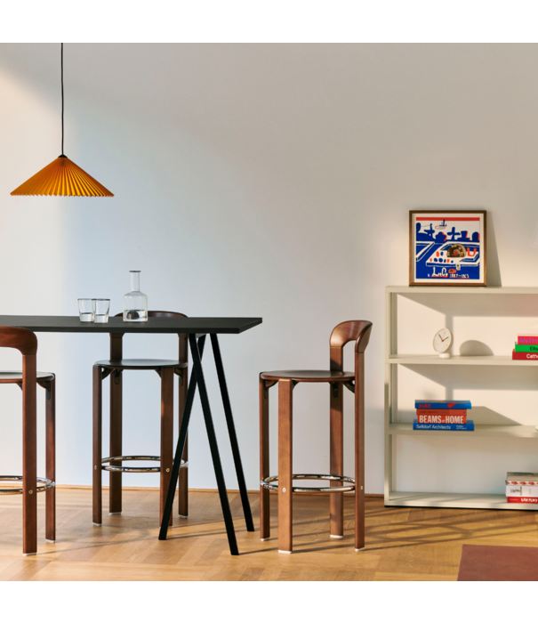 Hay  Rey Bar Stool High cream white H75