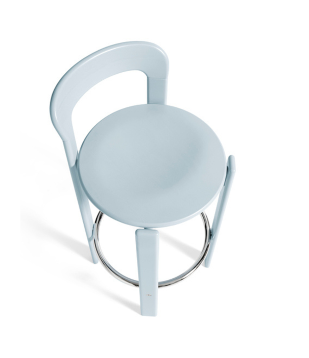 Hay  Rey Bar Stool High cream white H75