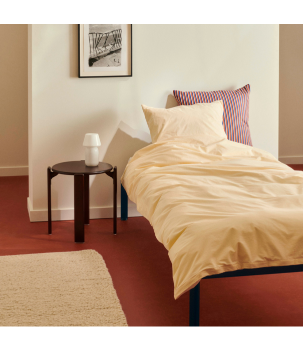 Hay  Hay Rey Stool lacquered beech, cream white