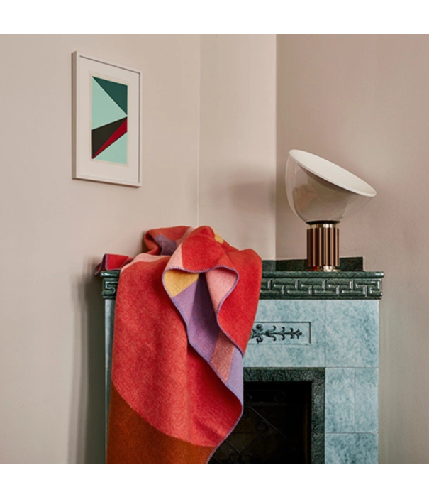 Layered  Layered flower field wol plaid