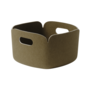 Muuto Restore Opbergmand Small brown green