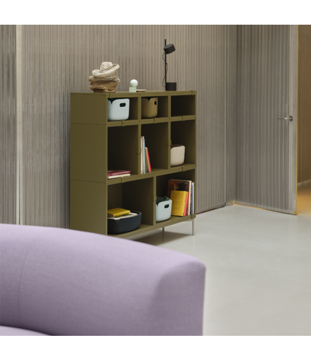 Muuto Restore Opbergmand Small grey melange
