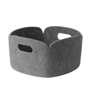 Restore Basket grey melange 28 x 28