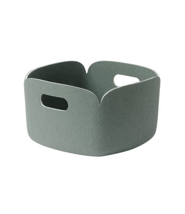 Muuto Restore Basket Small dusty green