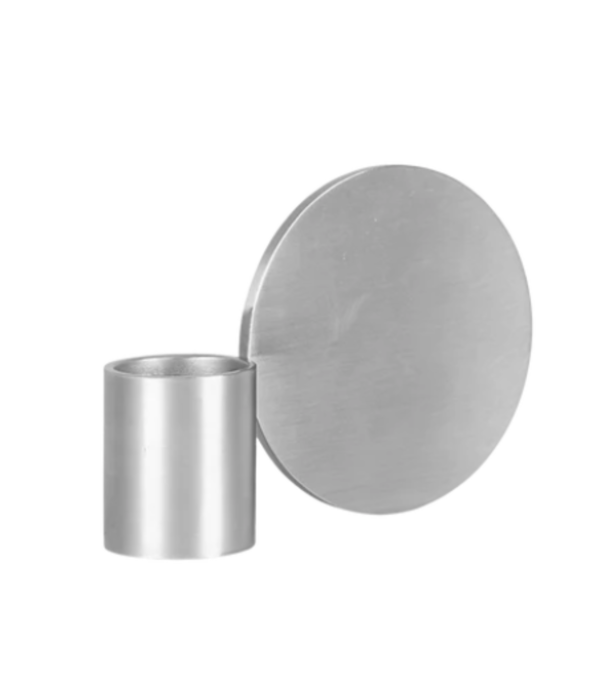 Frama  Frama Fundament candle holder set of three / brushed stainless steel