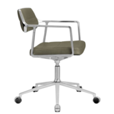 Vipp 453+ Swivel Chair with gas lift and castors