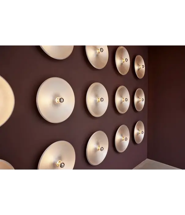 Astep  Astep Model 262 Wall Lamp, satinated aluminium