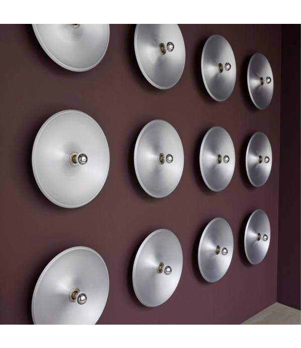 Astep  Astep Model 262 Wall Lamp satinated aluminium, with switch