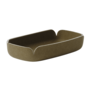 Muuto Restore Tray brown-green 28 x 15