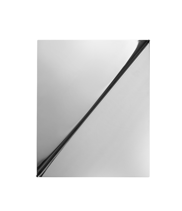 Muuto  Muuto Gaze Mirror Polished Steel Angle 30 x 25