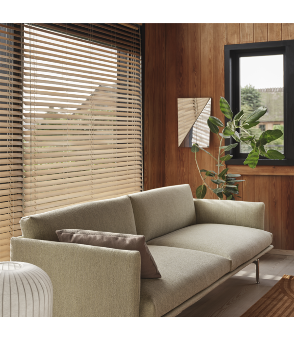 Muuto  Muuto Gaze Spiegel Gepolijst Staal Angle 50 x 35