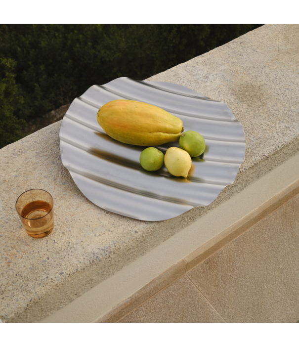 Muuto  Muuto - Wave Tray steel Ø50
