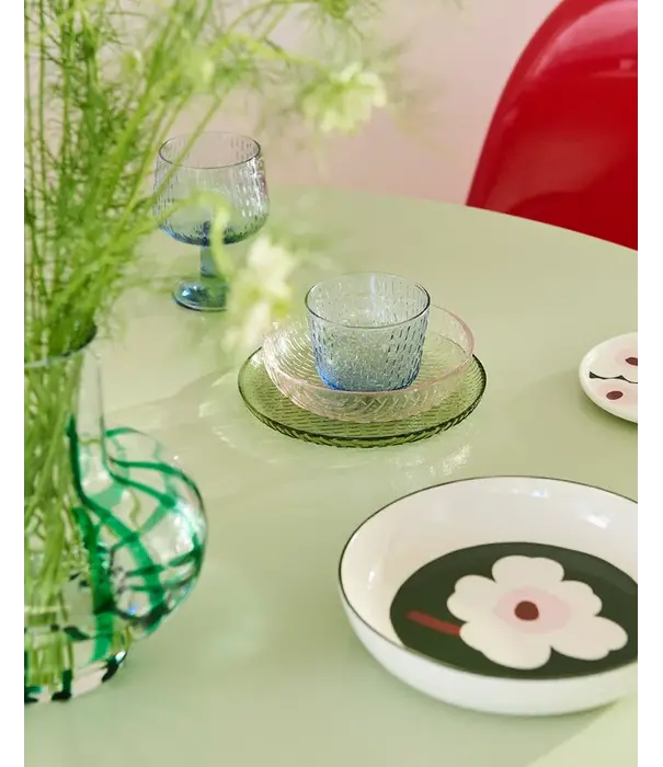 Marimekko Marimekko Umpu Vase, clear / green