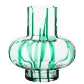 Marimekko Umpu Vase, clear / green