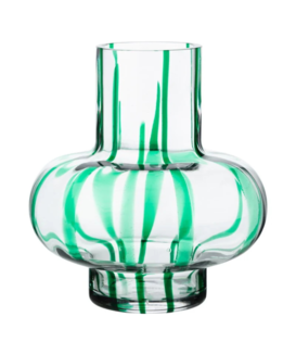Marimekko Umpu Vase  clear / green
